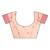peach spun cotton blend woven designer ethnic partywear saree