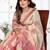 cream woven designer spun cotton blend fabric smart traditional saree