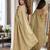 Cream soft silk blend banarasi jacuard work festive saree with unstitched blouse piece