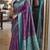 Wine soft silk blend banarasi jacuard work festive saree with unstitched blouse piece