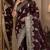 Maroon soft silk blend banarasi jacuard work festive saree with unstitched blouse piece