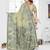 pista color smart spun cotton blend fabric woven designer saree