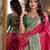 Pink soft silk blend banarasi jacuard work festive saree with unstitched blouse piece