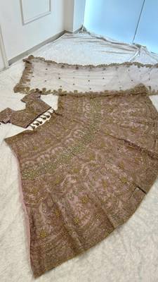 Embroidered Sequin Lehenga Choli with Dupatta for Festive and Wedding Wear 4
