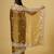 gold color smart tissue fabric sequins work smart bollywood saree