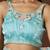 sea green color smart tissue fabric sequins work smart bollywood saree