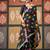 Black color smart chiffon fabric designer embroidered smart and elegant saree
