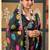 Black color smart chiffon fabric designer embroidered smart and elegant saree
