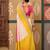 Multy color smart chiffon fabric designer embroidered smart and elegant saree