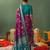 wine color smart ethnic woven designer soft silk blend fabric ceremonial saree