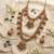 antique gold ruby green temple necklace set with jhumka earrings