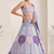 Pastel Purple Digital Print Work And Heavy Real Work Lehenga Choli with Dupatta
