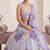 Pastel Purple Digital Print Work And Heavy Real Work Lehenga Choli with Dupatta