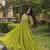 Designer laheriya print faux georgette gown with kutchi patchwork | free size 38-44