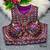 Wine silk thread mirror