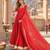 Navy georgette readymade anarkali suit with bandhej work