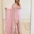 Pink heavy zari work short kurti with flared sharara & dupatta