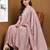 Pink embroidered vichitra silk kurta pant dupatta set