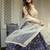 Navy Blue Art Silk Printed Readymade Lehenga Choli Set with Dupatta