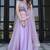 Lavender Faux Organza Readymade Lehenga Set with Embroidered Blouse & Net Dupatta