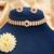 Royal ruby pink kundan choker set