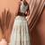 Off White Faux Georgette Foil Print Readymade Lehenga Choli Set with Dupatta