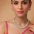 Gold plated heritage kundan moissanite necklace set