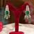 Green premium kundan moissanite choker set