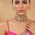 Royal multicolor moissanite kundan necklace set