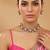 Gold plated premium moissanite kundan choker set