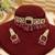 Ruby pink premium kundan moissanite choker set