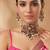 Royal multicolor moissanite kundan choker set