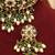 Royal emerald green moissanite kundan choker set