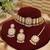 Gold plated premium kundan choker set