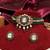 Royal green moissanite kundan necklace set
