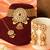 Gold plated royal kundan bridal necklace set with maang tikka