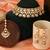 Gold plated regal kundan bridal choker set with maang tikka