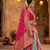 Multicolor silk blend designer festival lehenga choli