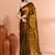 Gold festive handloom tissue saree with running blouse