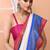 Off white festive cotton blend handloom saree with running blouse