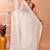Off white festive cotton blend handloom saree with running blouse