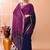 Blue daily wear sequin handloom cotton blend saree without blouse