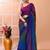 Multicolour daily wear handloom cotton blend saree without blouse