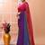 Multicolour daily wear handloom cotton blend saree without blouse