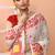 Ivory office wear cotton blend jamdani saree with running blouse