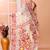 Ivory office wear cotton blend jamdani saree with running blouse