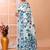 Off white office wear semi silk blend jamdani saree with running blouse