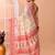 Beige festive wear semi cotton silk tangail saree with running blouse
