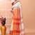 Beige daily wear handloom cotton blend saree with running blouse