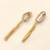 Certified natural freshwater pearls jewellery baroque pearl drop earrings with gold-toned wavy bar pendant